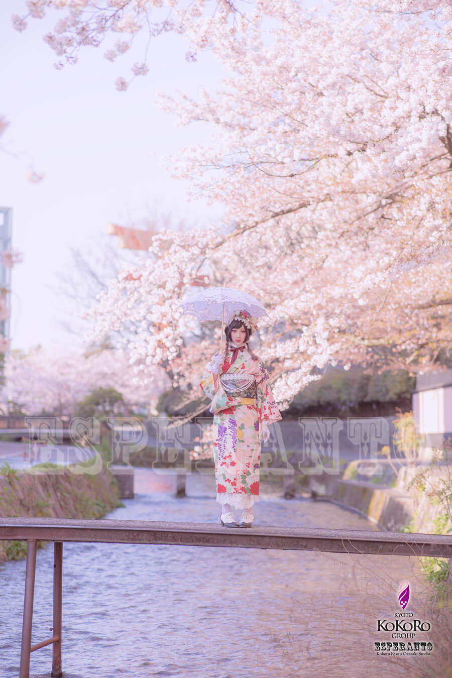 京都で成人式おしゃれ撮影